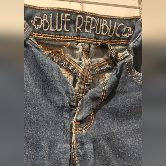 Dark Blue Skinny Jeans - Picture 3 of 7